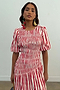Red Stripe Nara Dress