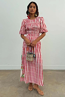 Thumbnail for caption_Model is 5ft7” and wears UK size 8/ US 4