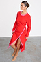 Red and Pink Sydney Wrap Dress