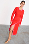 Red and Pink Sydney Wrap Dress