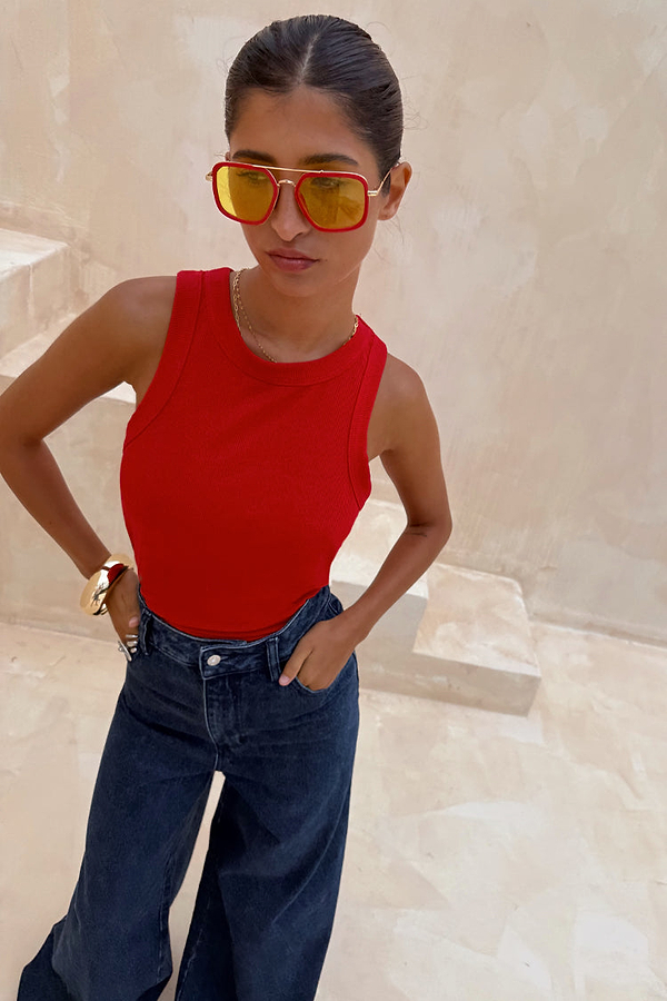 Red Tank Top