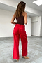 Red Denim Scallop Jeans Petite