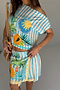 Rio Stripe Boxy Top