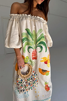 Thumbnail for caption_Model is 5ft7” and wears size M