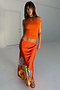 Orange Rio Dorris Skirt
