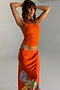 Hot Coral Ribbed Tank