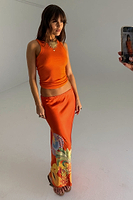 Thumbnail for caption_Model is 5ft7” and is wearing a size UK 10/ US 6 