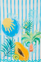 Thumbnail for Rio Stripe Boxy Top