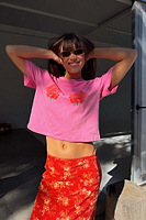 Thumbnail for caption_Model is 5ft7” and is wearing size M