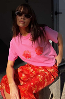 Thumbnail for caption_Model is 5ft7” and is wearing size M