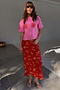 Pink Rose Boob T-Shirt