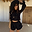 Black Ruffle Shorts