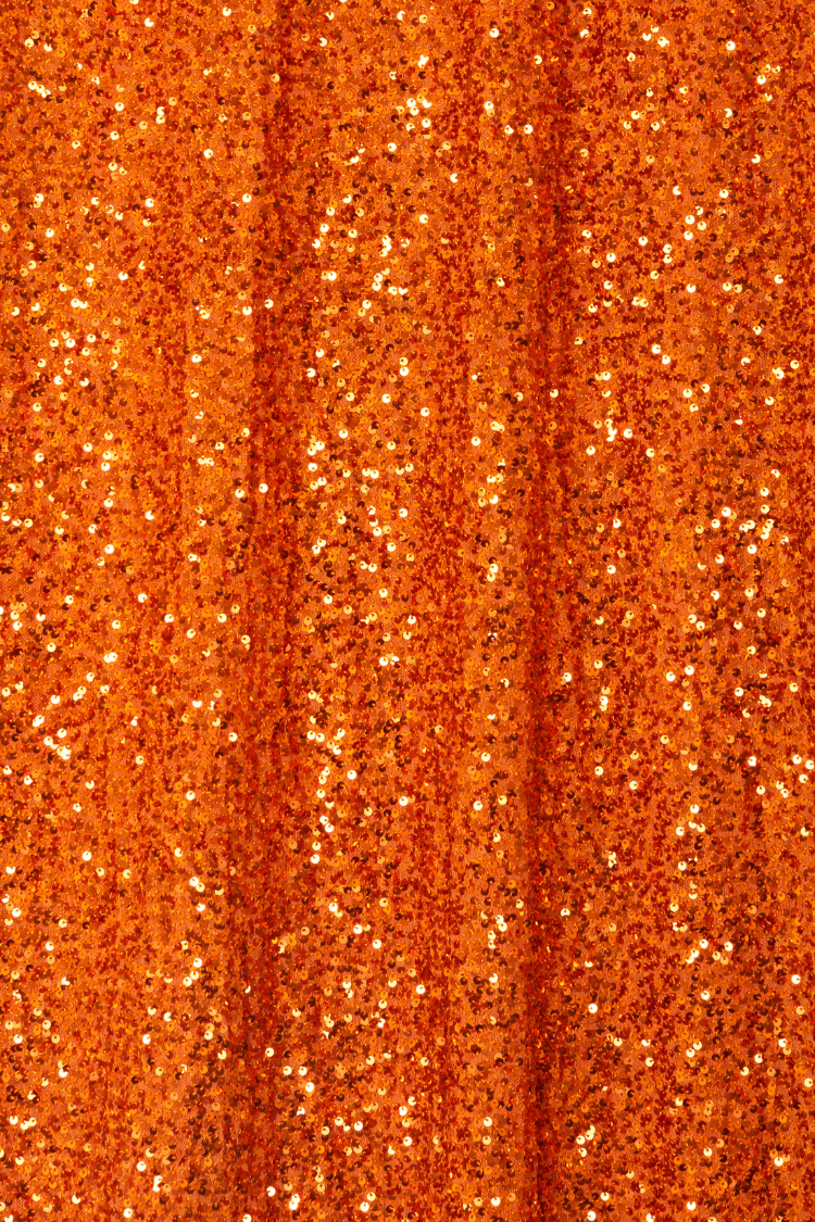 Rust Sequin Dorris Skirt