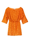 Orange Sequin Tilly Dress Petite