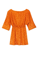 Thumbnail for Rust Sequin Tilly Dress