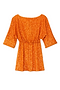 Orange Sequin Tilly Dress Petite