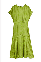 Thumbnail for Lime Safari Erin Dress Petite