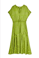Thumbnail for Lime Safari Erin Dress Petite