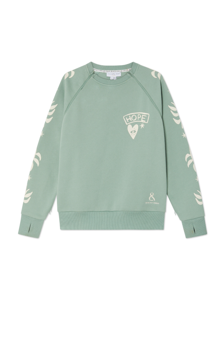 Sage Sundazed Accessible Sweatshirt