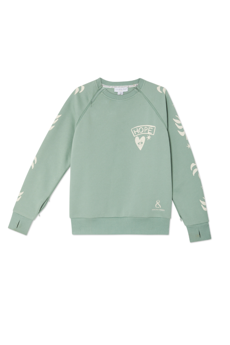 Sage Sundazed Accessible Sweatshirt