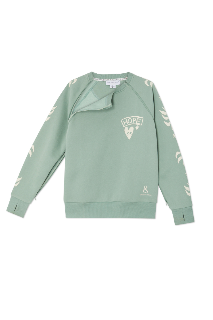 Sage Sundazed Accessible Sweatshirt