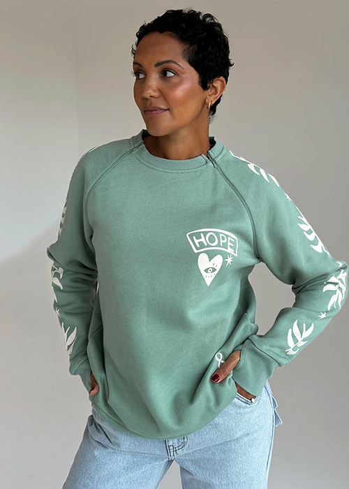 Sage Sundazed Accessible Sweatshirt