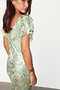 Sage Jacquard Tilda Dress