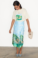 Thumbnail for caption_Model wears Scenery Jaspre Skirt in UK size 10/ US 6