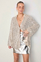 Silver Sequin Miley Shirt