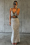 Silver Sequin Mimi Dress