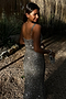 Silver Sequin Mimi Dress