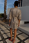 Silver Sequin Mini Vienna Wrap Dress