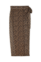 Thumbnail for Leopard Sheer Jaspre Skirt