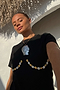 Black Shell Boob Baby T Shirt