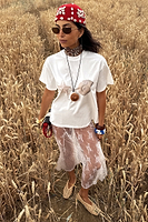 Thumbnail for Shell Print Boob T Shirt