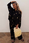 Black Shell Cape Shirt