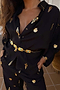 Black Shell Cape Shirt
