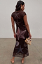 Chocolate Shell Sleeveless Dress