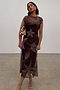 Chocolate Shell Sleeveless Dress