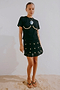 Black Crochet Shell Wrap Skirt