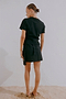 Black Crochet Shell Wrap Skirt
