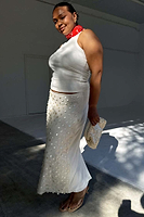 Thumbnail for caption_Model is 5ft5” and wears UK size 16/ US 12