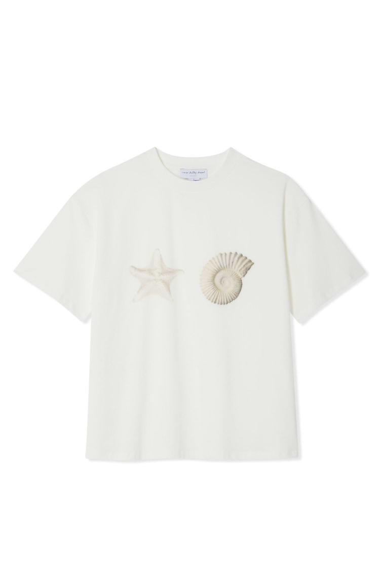 Shell Print Boob T Shirt