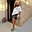 Black Seashell Mesh Mini Skirt