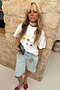 White Shell Ioana T Shirt