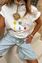 White Shell Ioana T Shirt