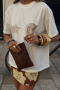 Thumbnail for Shell Print Boob T Shirt