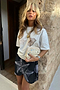 Shell Print Boob T Shirt