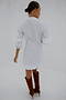 White Sicily Shirt Dress
