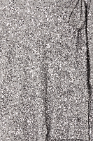Thumbnail for Gunmetal Sequin Mini Jaspre Skirt Petite